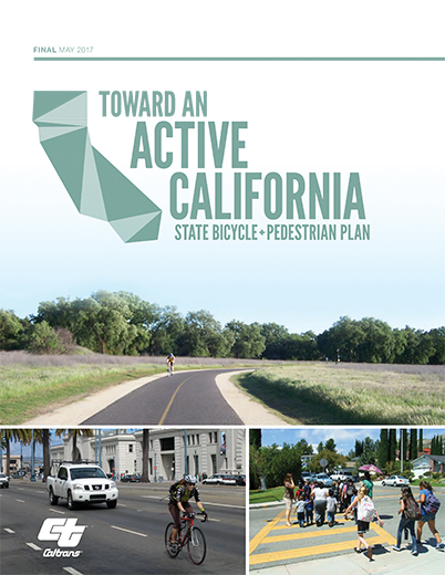 Figure of the cover of "Toward an Active California" publication