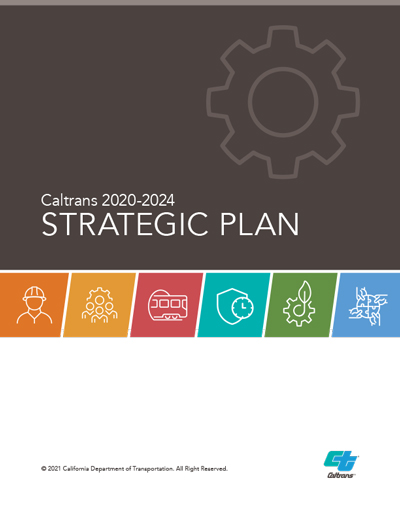 Cover image of Caltrans 2020-2024 Strategic Plan